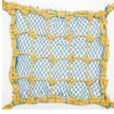 Knotted Net With Fish Net